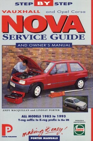 Cover of Vauxhall Nova Service Guide and Owner's Manual