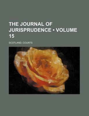 Book cover for The Journal of Jurisprudence (Volume 15)