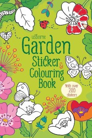 Cover of Garden Sticker and Colouring Book