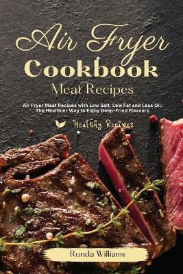 Book cover for Air Fryer Cookbook Meat Recipes