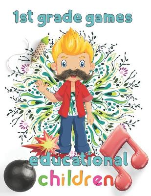 Book cover for 1st Grade games educational children