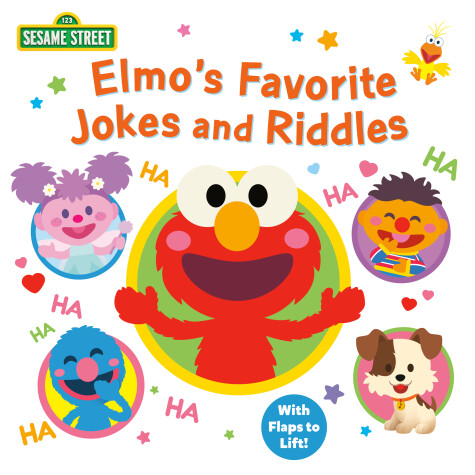 Book cover for Elmo's Favorite Jokes and Riddles (Sesame Street)