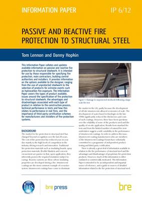 Book cover for Passive and Reactive Fire Protection to Structural Steel