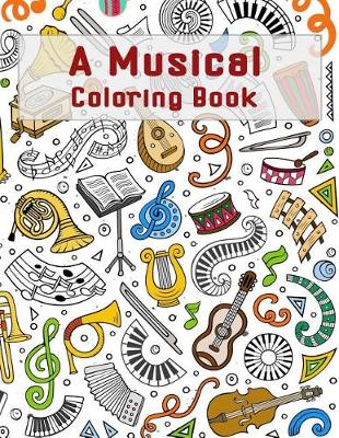 Book cover for A Musical Coloring Book
