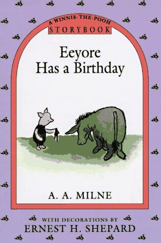 Cover of Eeyore Has a Birthday Storybook