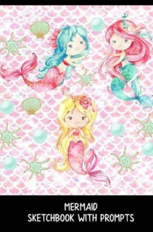 Cover of Mermaid Sketchbook With Prompts