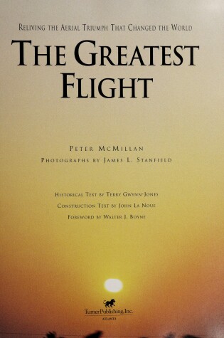 Cover of The Greatest Flight