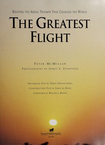 Book cover for The Greatest Flight