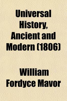 Book cover for Universal History, Ancient and Modern (Volume 25)