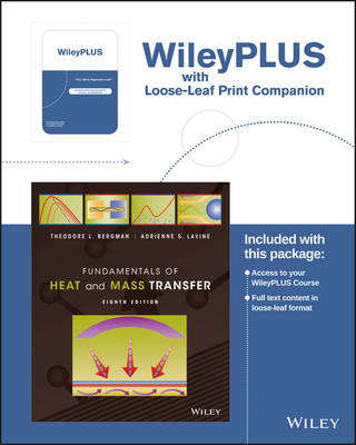 Book cover for Fundamentals of Heat and Mass Transfer, Eigth Edition Loose-leaf Print Companion