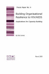 Book cover for Building Organisational Resilience to HIV/AIDS