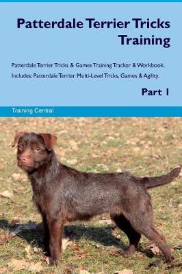Book cover for Patterdale Terrier Tricks Training Patterdale Terrier Tricks & Games Training Tracker & Workbook. Includes