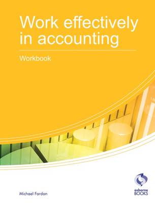Cover of Work Effectively in Accounting Workbook