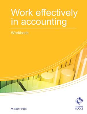 Book cover for Work Effectively in Accounting Workbook