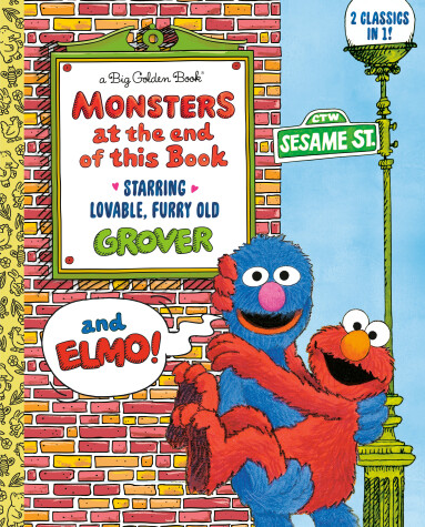 Book cover for Monsters at the End of This Book (Sesame Street)