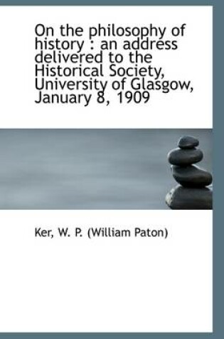 Cover of On the Philosophy of History