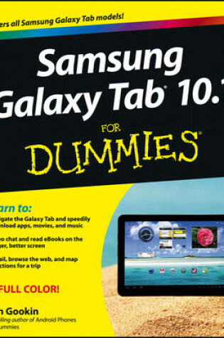 Cover of Samsung Galaxy Tab 10.1 For Dummies