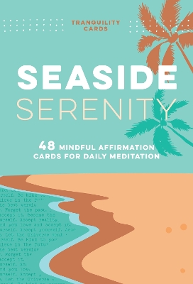 Book cover for Tranquility Cards: Seaside Serenity