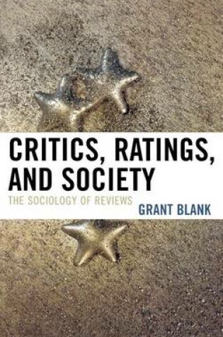 Cover of Critics, Ratings, and Society