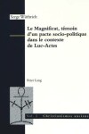 Book cover for Le Magnificat, Temoin d'Un Pacte Socio-Politique Dans Le Contexte de Luc-Actes