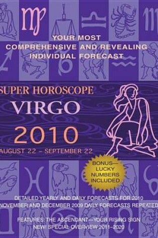 Cover of Virgo (Super Horoscopes 2010)