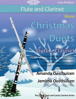 Book cover for More Christmas Duets for Flute and Clarinet