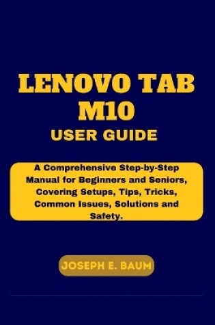 Cover of Lenovo Tab M10 User Guide