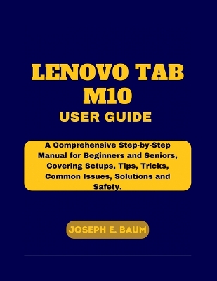 Book cover for Lenovo Tab M10 User Guide