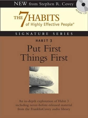 Book cover for Habit 3 Put First Things First