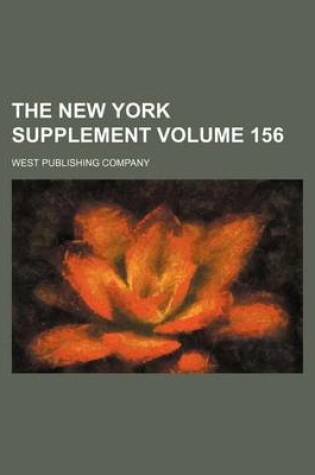 Cover of The New York Supplement Volume 156