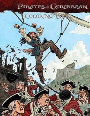 Book cover for Pirates of the Caribbean Coloring Book