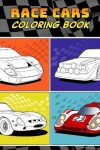 Book cover for Race Cars Coloring Book