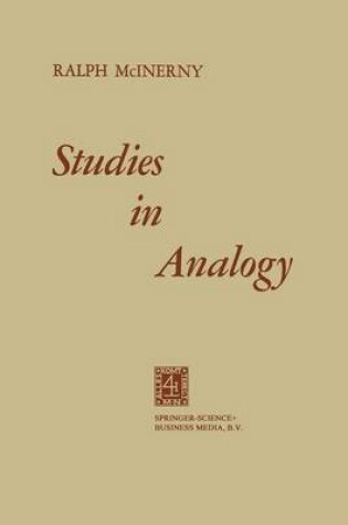 Cover of Studies in Analogy
