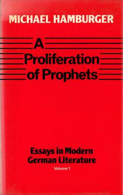 Book cover for Proliferation of Prophets