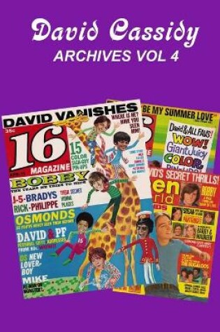 Cover of David Cassidy Archives Vol 4