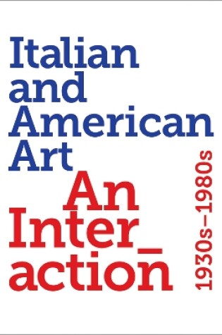 Cover of Italian and American Art