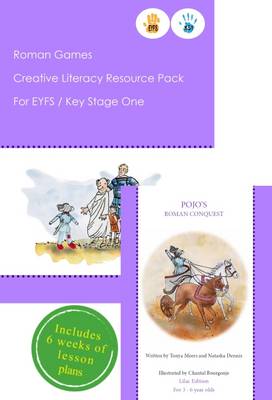 Book cover for Roman Games Creative Literacy Resource Pack for Key Stage One and EYFS