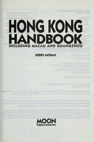 Cover of Moon Hong Kong