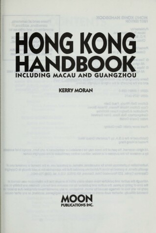 Book cover for Moon Hong Kong