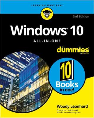 Book cover for Windows 10 All–in–One For Dummies