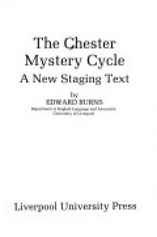 Cover of The Chester Mystery Cycle