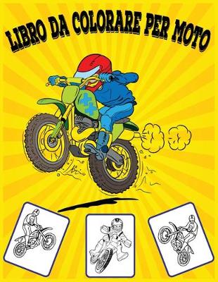 Book cover for Libro da colorare per moto
