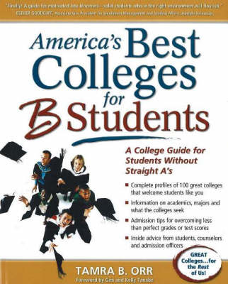 Book cover for America's Best Colleges for B Students