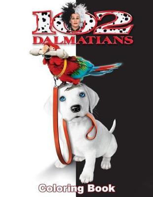 Book cover for 102 Dalmatians Coloring Book