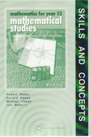 Cover of Mathematical Studies Year 12