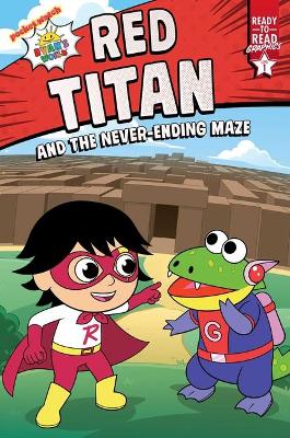 Book cover for Red Titan and the Never-Ending Maze