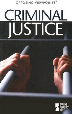 Book cover for Crimal Justice