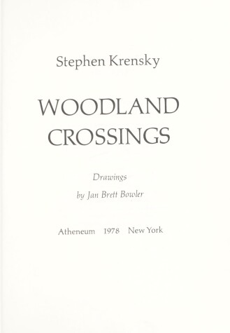 Book cover for Woodland Crossings