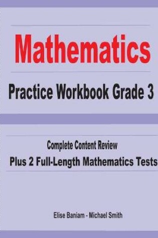 Cover of Mathematics Practice Workbook Grade 3