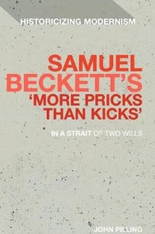 Cover of Samuel Beckett's 'More Pricks Than Kicks'